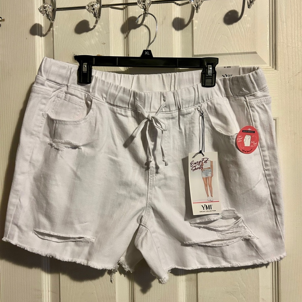 YMI white shorts